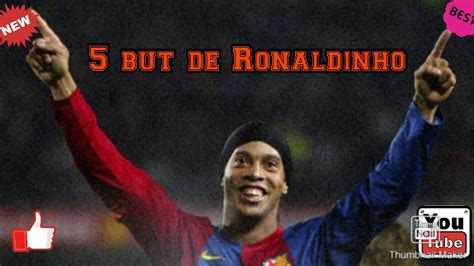 LES MEILLEURS BUTS DE RONALDINHO YouTube