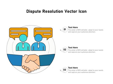 Dispute Resolution Vector Icon Ppt Powerpoint Presentation File Mockup Pdf