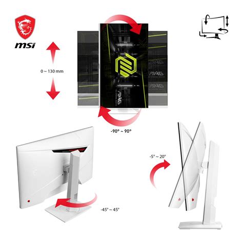 Msi Mag Qrfw Rapid Ips Monitor Hz Qhd Gaming Monitor