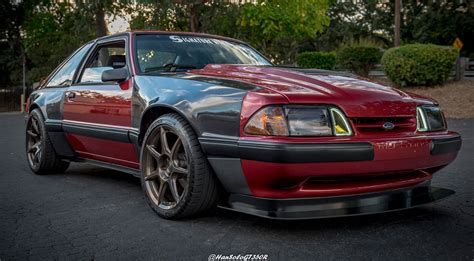 1991 LX Hatch Wide Low Mean FoxStang