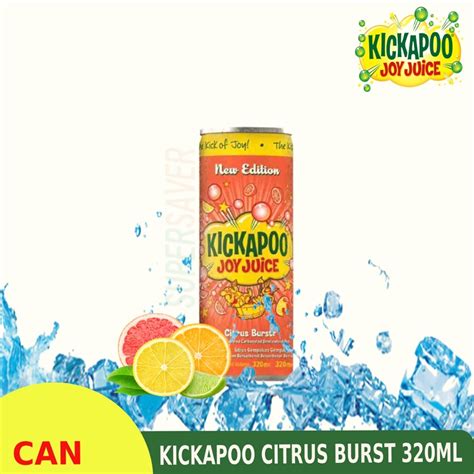 Kickapoo Joy Juice Lemonade Pink Grapefruit Citrus Burst Original