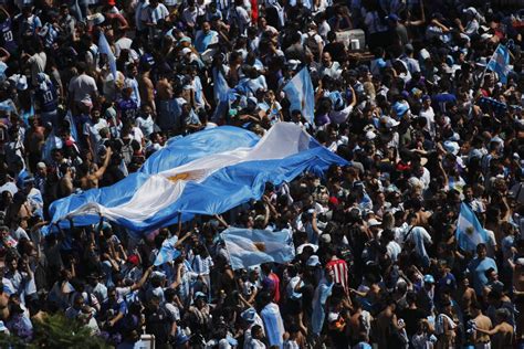 Las Mejores Postales De Los Festejos En Argentina Tras Ganar El Mundial