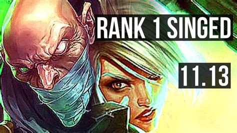 Singed Vs Riven Top Rank Singed Games Br