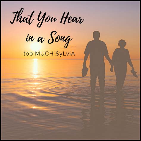 That You Hear In A Song Single By Too Much Sylvia Spotify