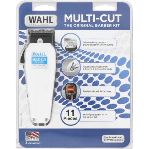 Wahl Close Cut Pro Hair Clipper Kit Clicks