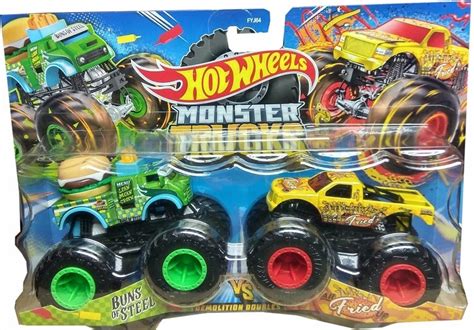 Купить BUNS OF STEEL ALL FRIED Hot Wheels Monster Trucks отзывы фото и характеристики на Aredi