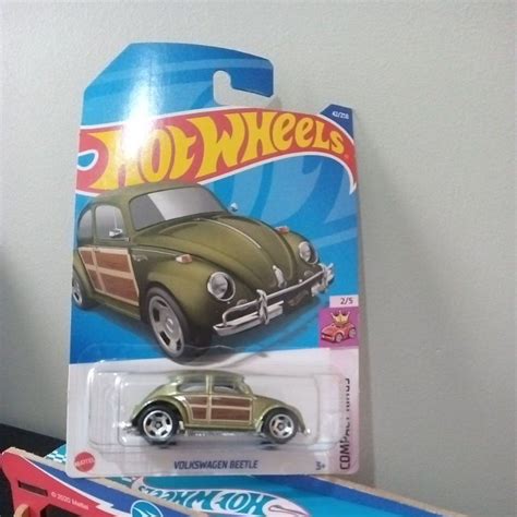 Carrinho Hot Wheels Volkswagen Beetle Fusca Shopee Brasil