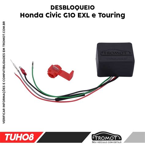 Desbloqueio Honda Civic G Exl E Touring Tuh Tromot