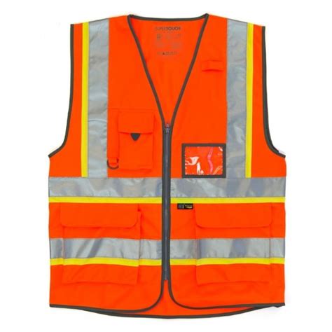 Supertouch Hi Vis Orange Executive Vest Wsl Aston Pharma