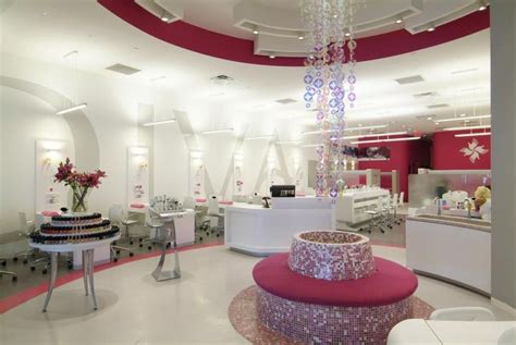 Red Square Coatings Division | Nail salon interior design, Salon ...