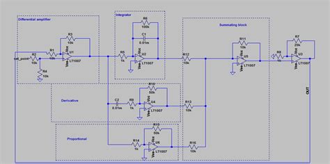 Pid Controller With Operational Amplifier