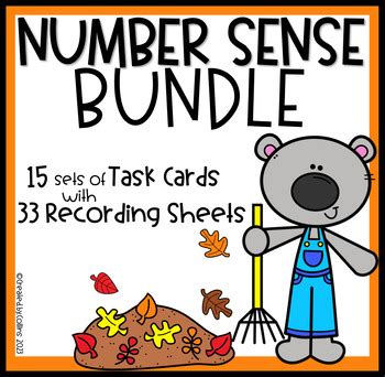 Fall Bundle Number Sense Counting Comparing Ordering Tpt