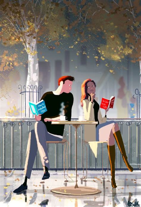 Pascal Campion Couple Illustration Digital Illustration Drawing Sketches Art Drawings Pascal