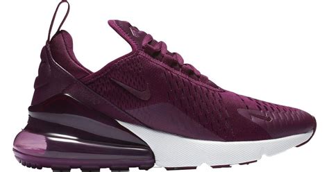 Nike Rubber Air Max 270 Shoes In Burgundy Purple Lyst