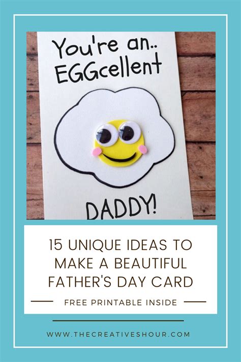27 Unique Fathers Day Card Ideas To Inspire You Diy Fathers Day