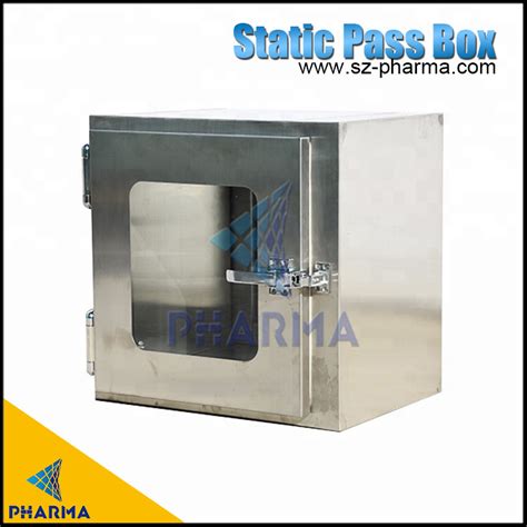 Iso Cleanroom Pass Box For Gmp Pharmaceutical Industry Sus Interlock