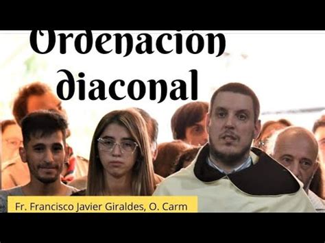 Misa De Ordenaci N Diaconal De Un Religioso Carmelita Lomas De Zamora