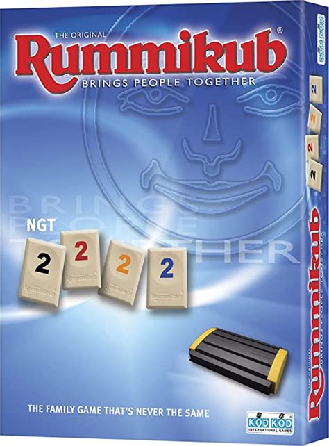 Rummikub NTG Viaje PORTATIL Original Juego De Estrategia Para