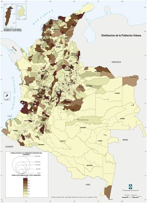 Urban Population Colombia 2002