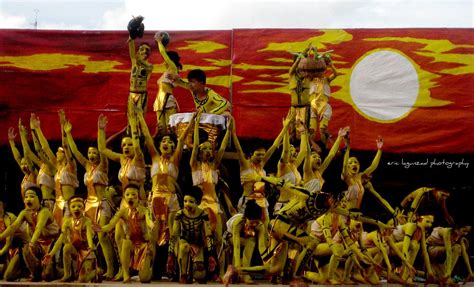 From the Pintados festival on Leyte Island Philippines. These kids are from the Barangay called ...