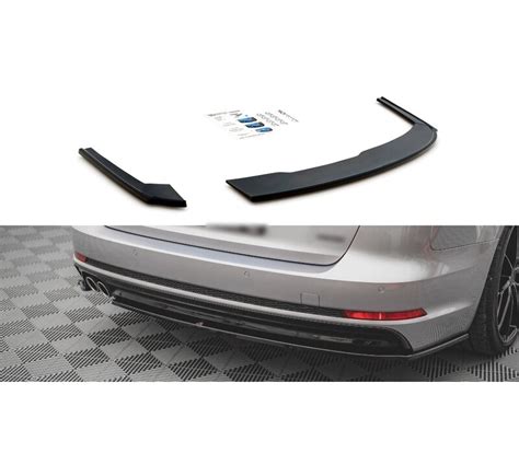 Rear Side Splitters V For Audi A B S Line Avant Dejavu Cars