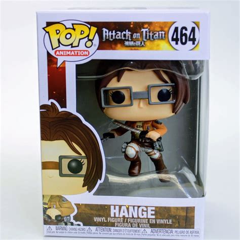 Funko Pop! Animation Attack on Titan - Hange Zoe # 464 Anime Vinyl Fig ...