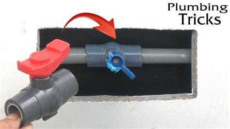 Plumbing Near Me And Daily Tricks Replace And Install Valve On Pvc