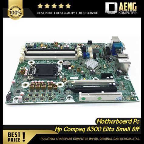 Jual Motherboard Mainboard Mobo Pc Built Up Merk Hp Compaq Elite