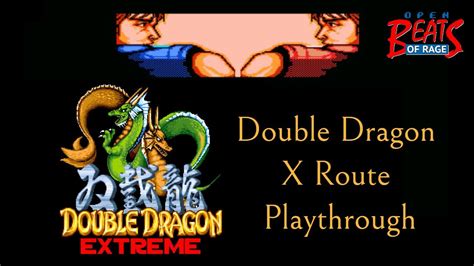 Double Dragon Extreme OpenBOR Double Dragon X Route Full