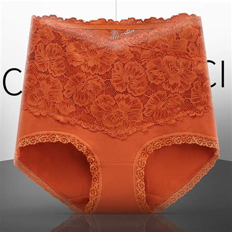 Women Sexy Lace High Waist Underwear Seamless Panties Ladies Stretch