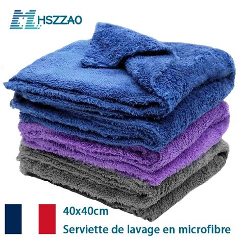 Serviette En Microcarence Douce Pour Lavage De Voiture Livres De S