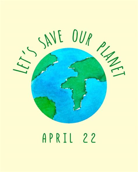 Save Our Earth Posters