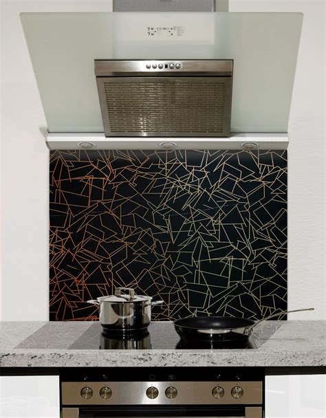 Geometry Kitchen Splashback Patterned Kitchen Splashbacks