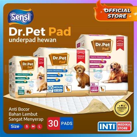 Jual Sensi Underpad Hewan Dr Pet Pad Perlak Kencing Alas Kucing