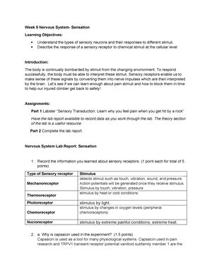 Week 6 Lab Week 6 Lab Report Week 6 Endocrine System Lab Learning