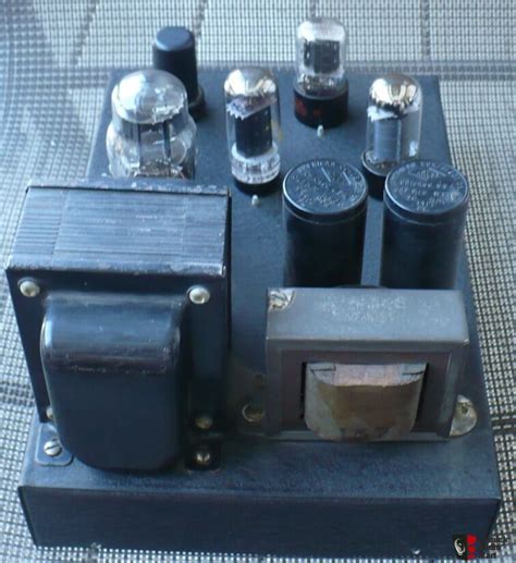 Vintage V Mono Block Tube Amplifier All Original