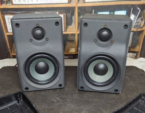 2 Optimus Pro X7 Speakers 40 2071 Ebay