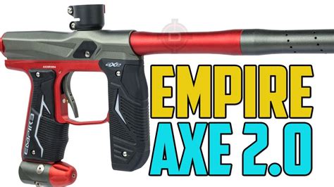 Empire Axe 2 0 Paintball Gun 4K YouTube