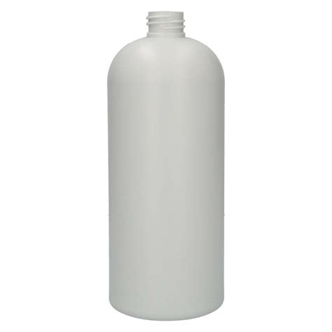 100 Gerecycled Basic Round R HDPE Flessen 1000 Ml Fles