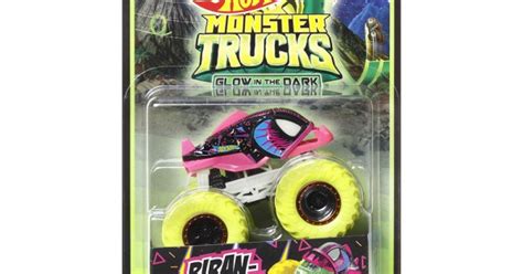 Mattel MATTEL HOT WHEELS MONSTER TRUCKS GLOW IN THE DARK HCB HCB Lampridis Gr