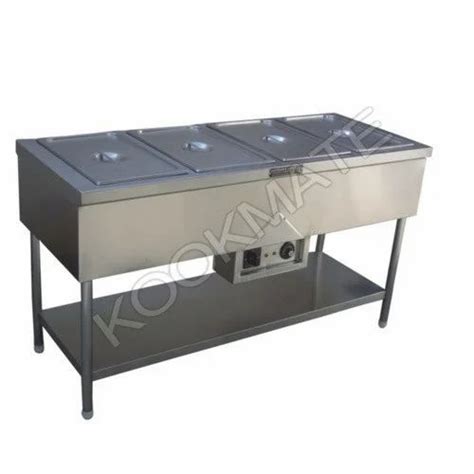 Kookmate Silver Ss Hot Case Bain Marie For Food Warmer At Rs 16000 In