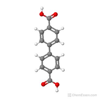 Biphenyl 4 4 Dicarboxylic Acid Structure C14H10O4 Over 100 Million