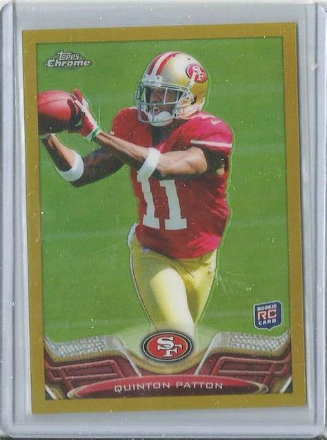 Topps Chromegold Refractor Quinton Patton Ed Flickr