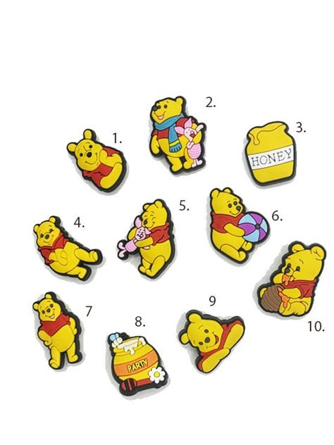 Croc Charms - Pooh Bear - MAD ALICE CUSTOM KICKS