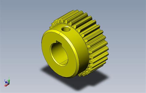 齿轮solidworks 2010模型图纸免费下载 懒石网