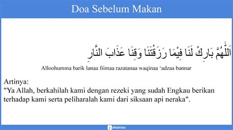 kumpulan bacaann doa sehari hari arab latin arti