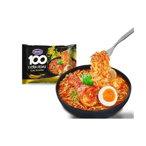 Jual Gaga Extra Pedas Mie Instan Kuah Jalapeno 75g Shopee Indonesia