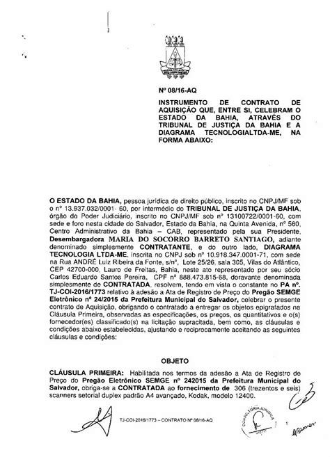 PDF INSTRUMENTO DE CONTRATO DE AQUISiÇÃO QUE ENTRE fornecimento