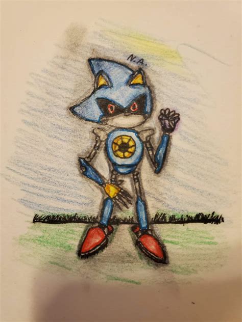 METAL SONIC Drawing Sonic Rp Art Amino