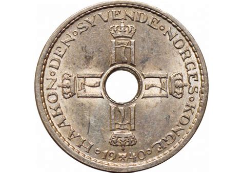 Norwegen Krone Unc K Nig Haakon Vii